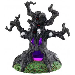 Arbre enchaîné lumineux LEMAX Spooky Town