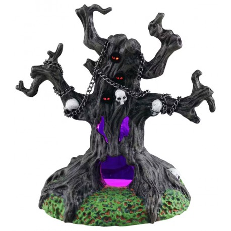 Arbre enchaîné lumineux LEMAX Spooky Town
