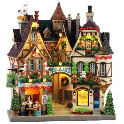 Façade lumineuse Noël en Alsace LEMAX