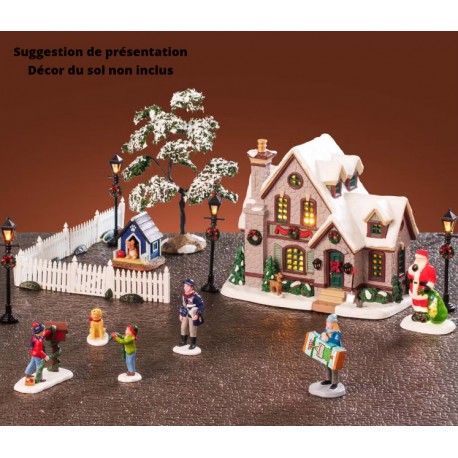 Coffret Noël blanc LEMAX