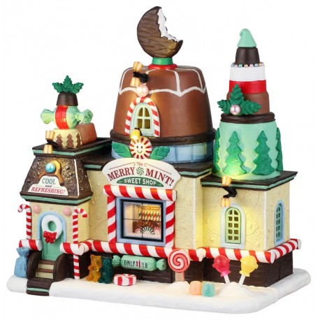 Confiserie Merry Mint lumineuse LEMAX