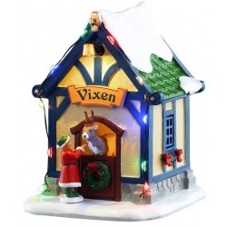 Maison lumineuse du renne Vixen LEMAX