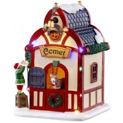 Maison lumineuse du renne Comet LEMAX