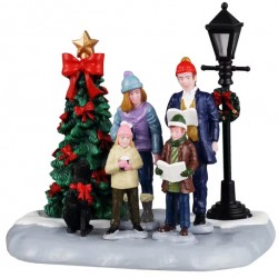 Chant de Noël en famille LEMAX
