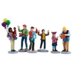 Figurines Fête foraine Lot de 6