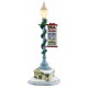 Lampadaire lumineux décoré enneigé LEMAX
