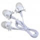Cordon relié à 3 ampoules LED pour Maisons LEMAX