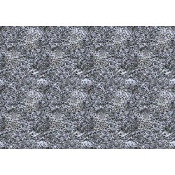 Feuille effet gravier enneigé 21 x 29,7cm