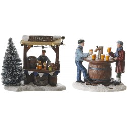 Stand et dégustation de bière lumineux LUVILLE Lot de 2