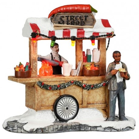 Scène lumineuse Street Food LUVILLE