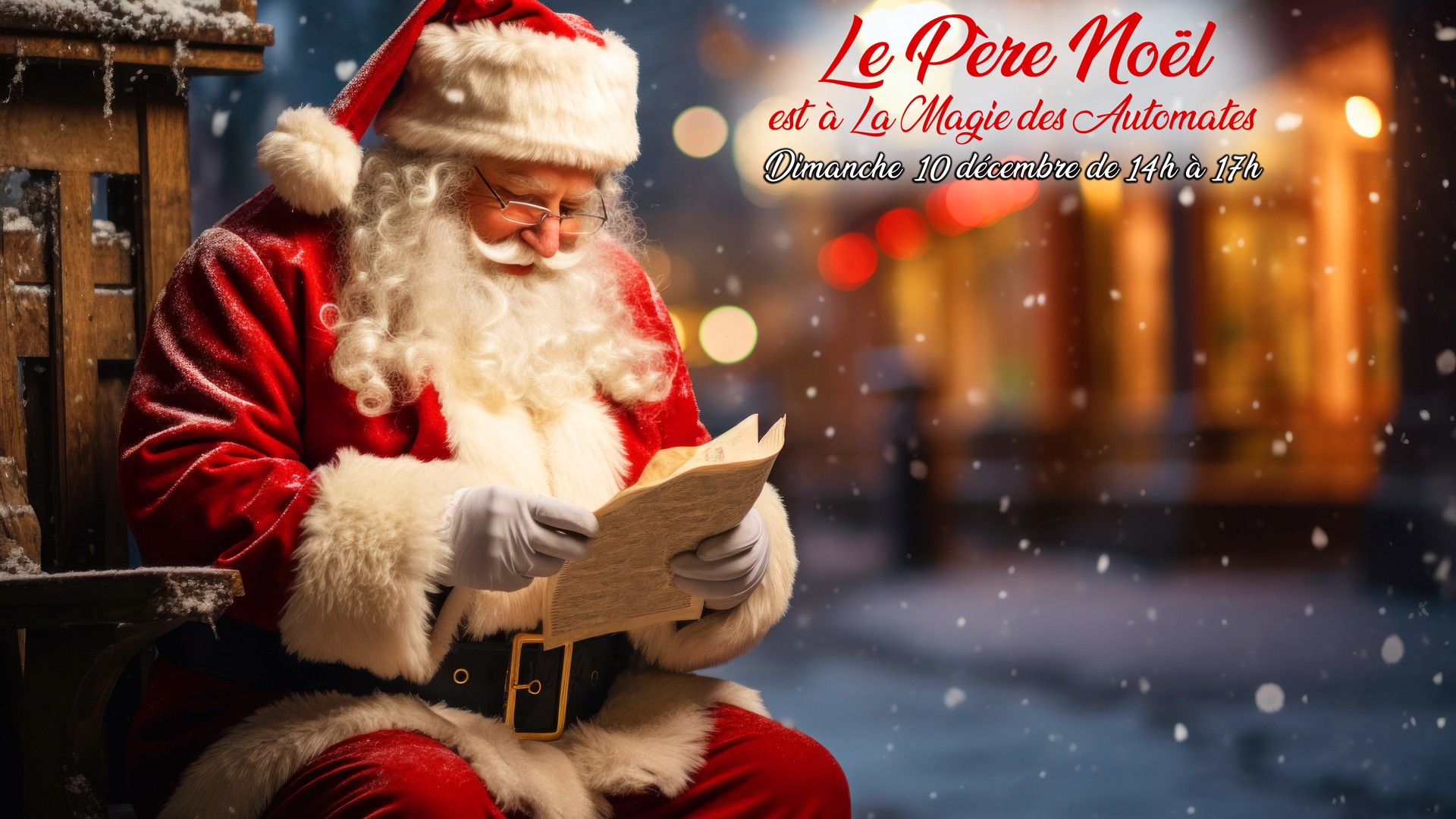 Le Père Noël émerveille vos enfants !