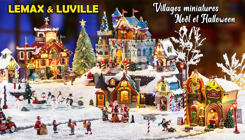 Slider boutique Lemax et Luville 2025